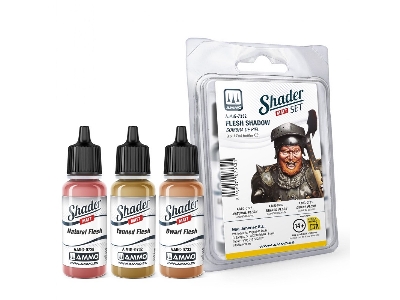 A.Mig 7332 Shader Set Flesh Shadow Matt Paint Set - image 1