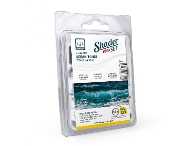 A.Mig 7333 Shader Set Ocean Tones Matt Paint Set - image 1