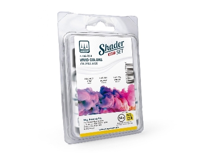 A.Mig 7334 Shader Set Vivid Colors Matt Paint Set - image 1