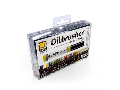 A.Mig 7540 Ammo Collections: Oilbrusher Vol.1 Paint Set - image 1