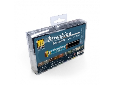 A.Mig 7542 Ammo Collections: Streakingbrushers Paint Set - image 1