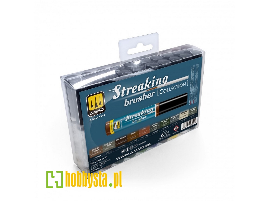 A.Mig 7542 Ammo Collections: Streakingbrushers Paint Set - image 1