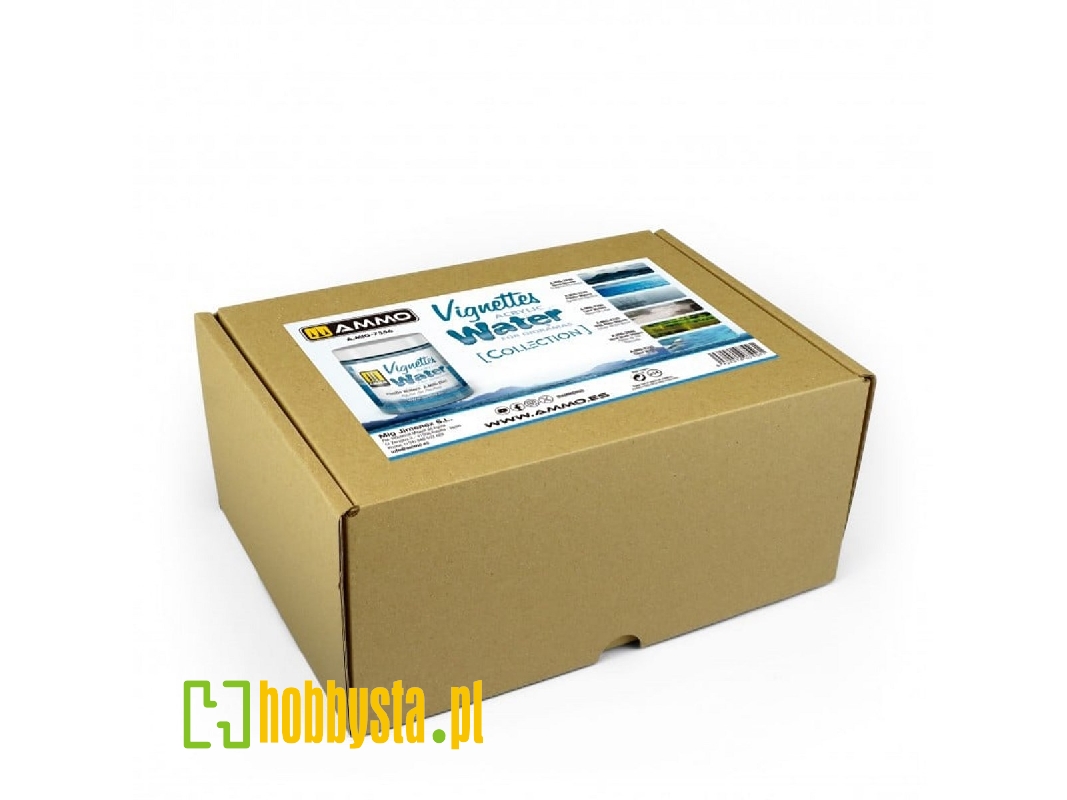 A.Mig 7556 Ammo Collections: Acrylic Water Set - image 1