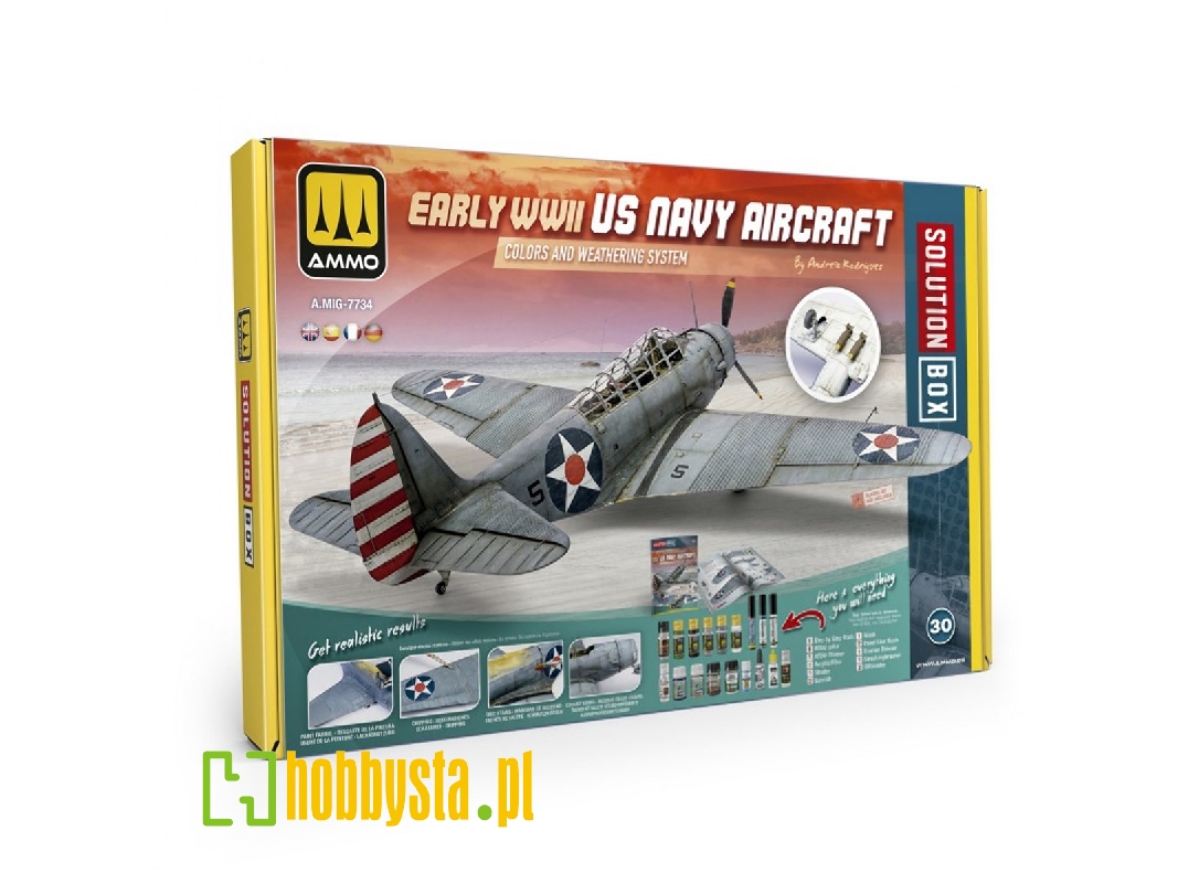 A.Mig 7734 Solution Box 30 - How To Paint Early Wwii Us Navy Aircraft - image 1
