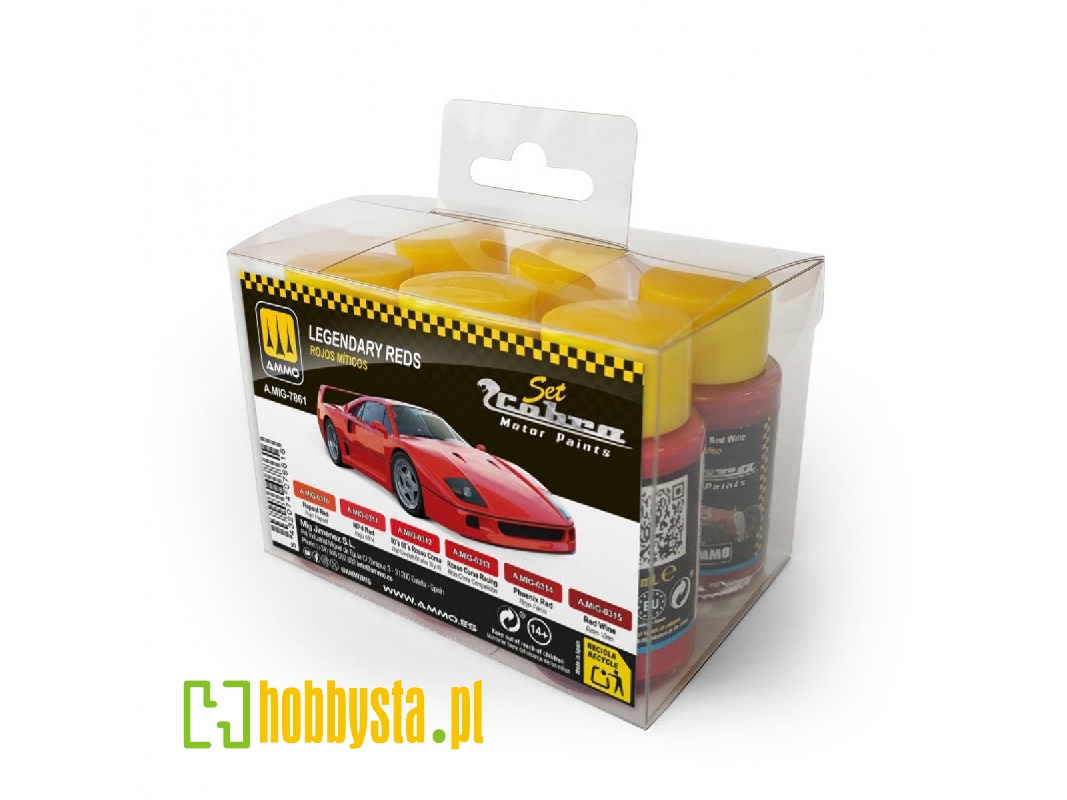 A.Mig 7861 Cobra Motor Legendary Reds Set - image 1