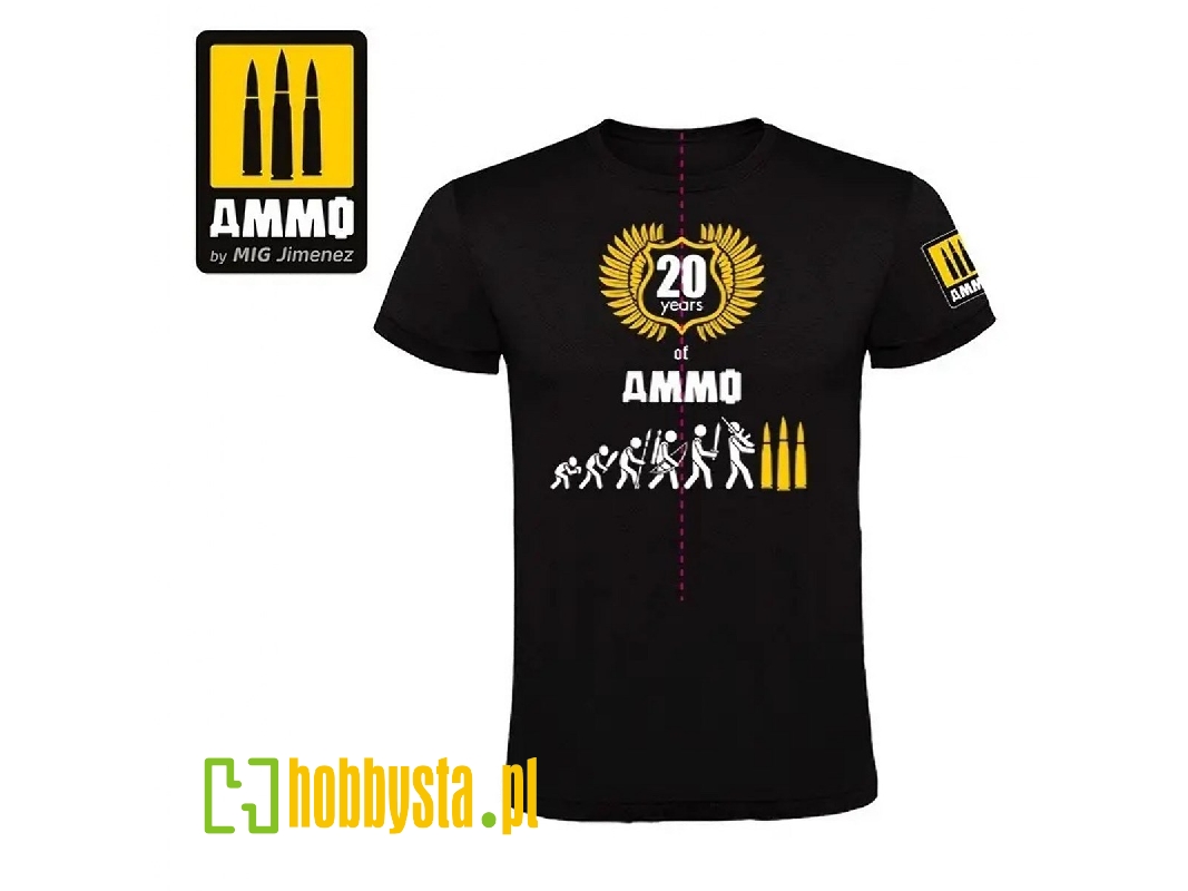 Ammo T-shirt 20 Years Of Weathering Size M - image 1 Ammo T-shirt 20 Years Of Weathering Size M - image 1