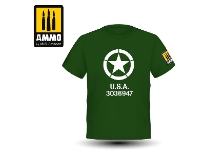 Ammo T-shirt Us Star Size M - image 1