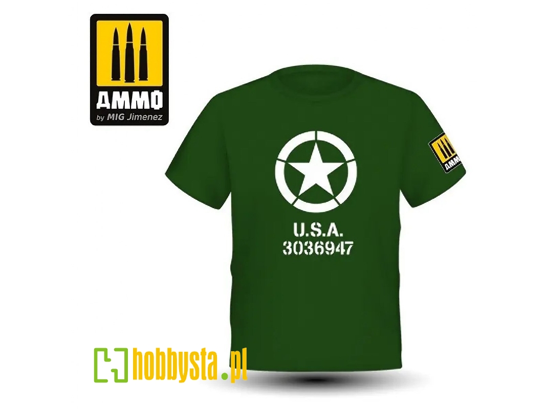 Ammo T-shirt Us Star Size M - image 1