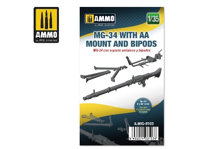 German Mg34 With Aa Mount And Bipods - image 2