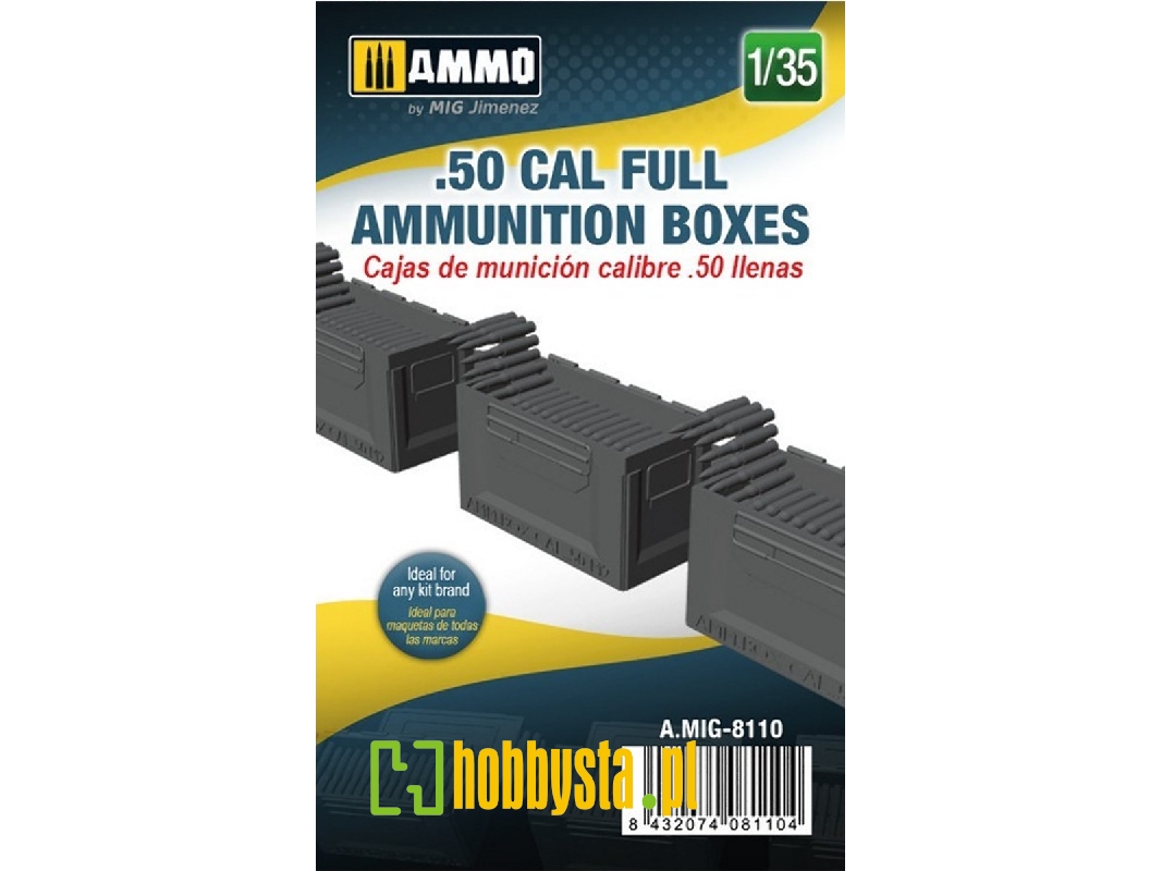 Us .50 Cal Full Ammunition Boxes - image 1 Us .50 Cal Full Ammunition Boxes - image 1