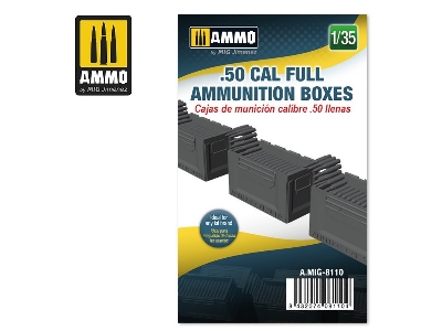 Us .50 Cal Full Ammunition Boxes - image 2