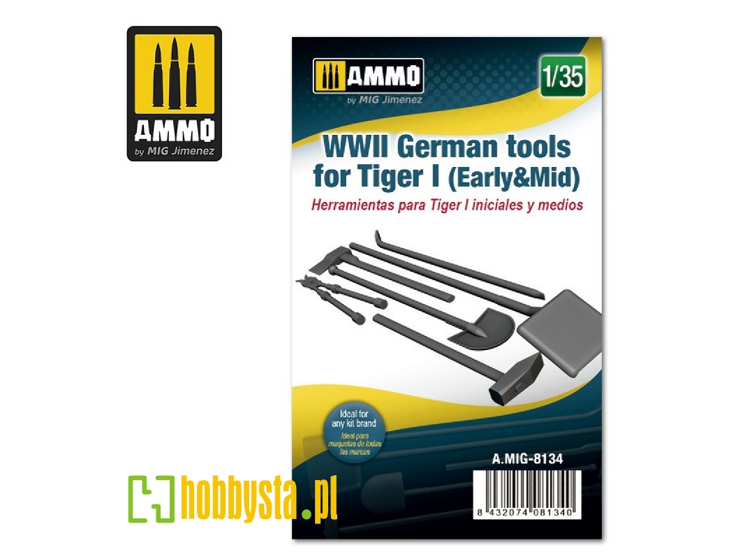 Wwii German Tools For Tiger I (Early&mid) - image 1