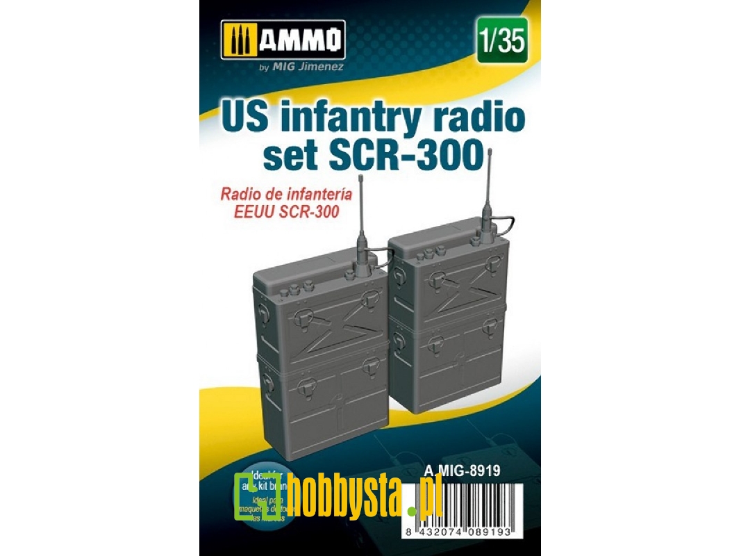 Us Wwii Radio Set Scr-300 - image 1