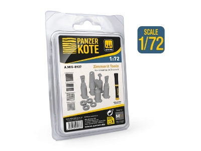 Panzer Kote Zimmerit Tools For 1:72 German Afv - image 1