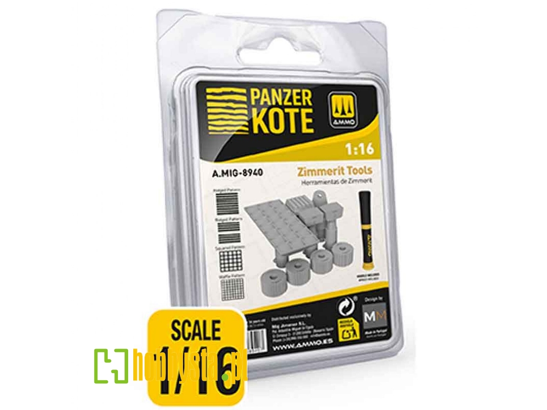 Panzer Kote Zimmerit Tools For 1:16 German Afv - image 1 Panzer Kote Zimmerit Tools For 1:16 German Afv - image 1