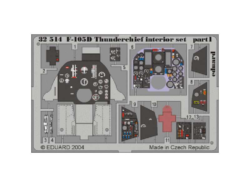 F-105D interior 1/32 - Trumpeter - image 1