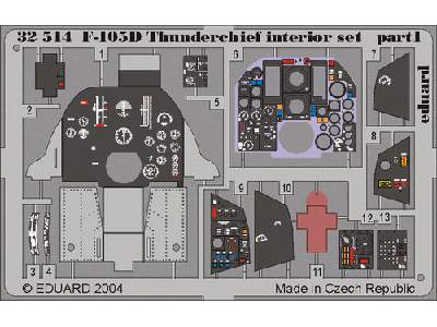F-105D interior 1/32 - Trumpeter - image 2