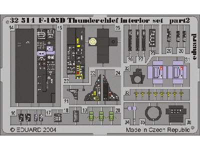F-105D interior 1/32 - Trumpeter - image 3