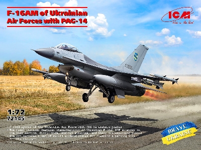 F-16am Of Ukrainian Air Forces With Pag-14 - image 1