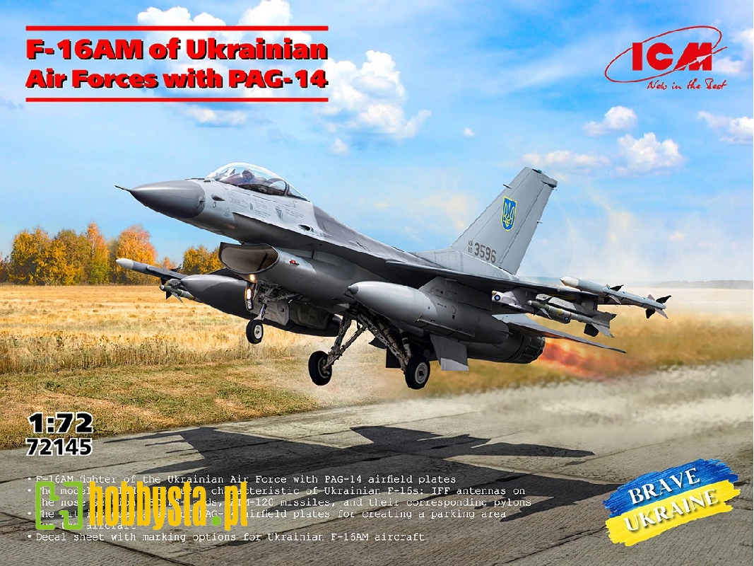 F-16am Of Ukrainian Air Forces With Pag-14 - image 1 F-16am Of Ukrainian Air Forces With Pag-14 - image 1