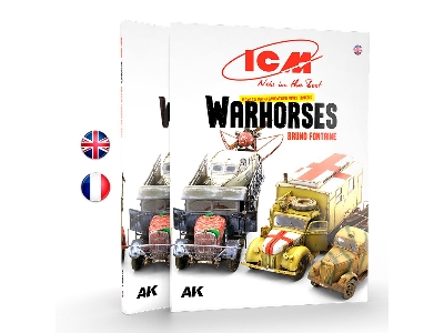 Icm - How To Paint &weather Ww2 Trucks Warhorses (French) - image 1