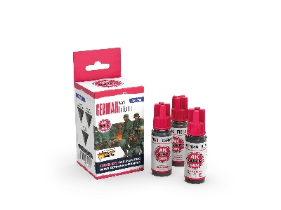 Ak 17501 German Wwii Uniforms Paints Set - image 2 Ak 17501 German Wwii Uniforms Paints Set - image 2