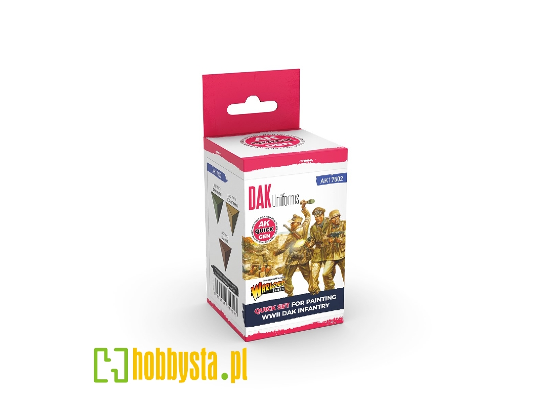 Ak 17502 German Dak Uniforms Paints Set - image 1 Ak 17502 German Dak Uniforms Paints Set - image 1