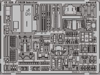 F-105D interior S. A. 1/48 - Hobby Boss - image 3