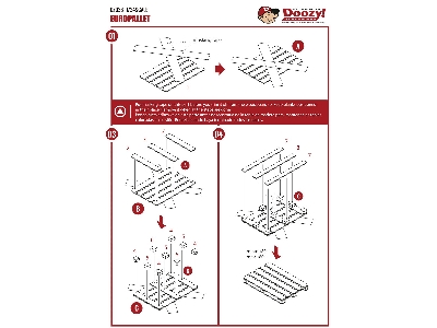 Laser Cut Wooden Euro Pallet (5 Units) - image 3