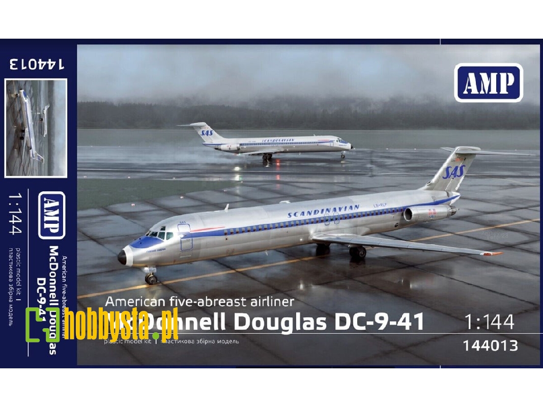 Mcdonnell Douglas Dc-9-41 - American Five-abreast Airliner - image 1 Mcdonnell Douglas Dc-9-41 - American Five-abreast Airliner - image 1