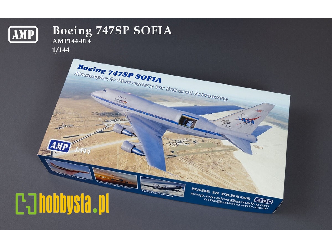 B-747sp Stratospheric Observatory For Infrared Astronomy, Sofia - image 1 B-747sp Stratospheric Observatory For Infrared Astronomy, Sofia - image 1
