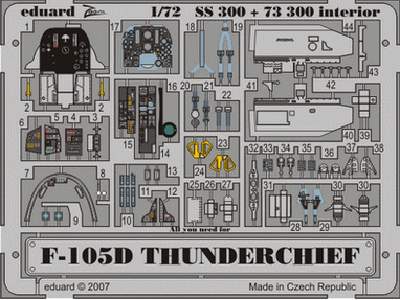 F-105D S. A. 1/72 - Trumpeter - image 2