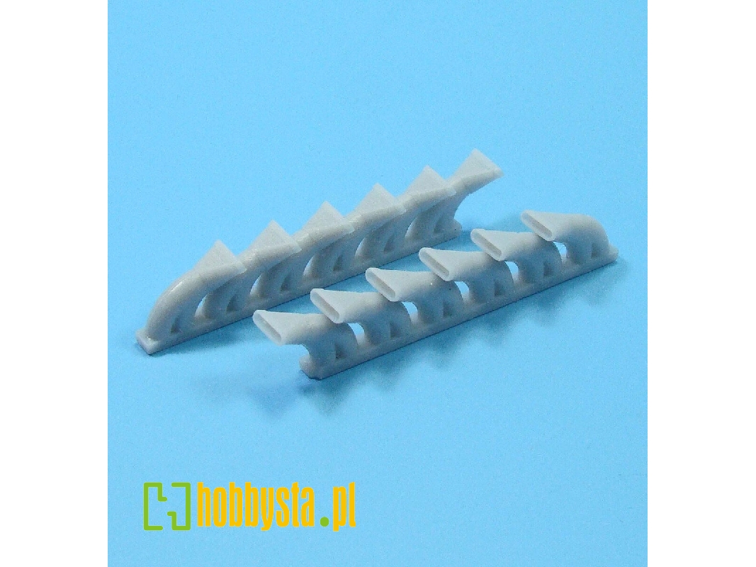 Bell P-39 Airacobra Mk.I - Fishtail Exhaust (For Special Hobby Kits) - image 1
