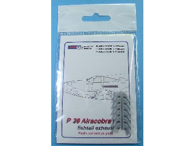 Bell P-39 Airacobra Mk.I - Fishtail Exhaust (For Special Hobby Kits) - image 2
