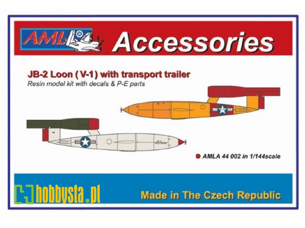 Jb-2 Loon (V-1) With Transport Trailer - image 1 Jb-2 Loon (V-1) With Transport Trailer - image 1