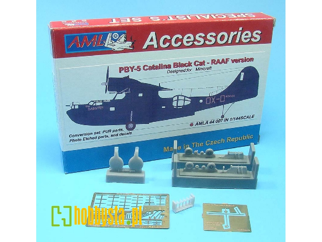 Consolidated Pby-5 Catalina Black Cat - Raaf Version (Designed To Be Used With Minicraft Kits) - image 1 Consolidated Pby-5 Catalina Black Cat - Raaf Version (Designed To Be Used With Minicraft Kits) - image 1