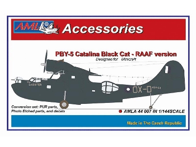 Consolidated Pby-5 Catalina Black Cat - Raaf Version (Designed To Be Used With Minicraft Kits) - image 2