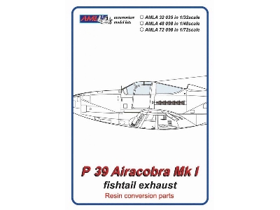 Bell P-39 Airacobra Mk.I - Fishtail Exhaust - image 2 Bell P-39 Airacobra Mk.I - Fishtail Exhaust - image 2