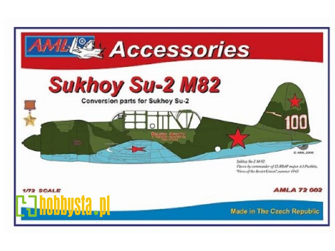 Sukhoi Su-2 M82 - Conversion Set (For Icm Kits) - image 1 Sukhoi Su-2 M82 - Conversion Set (For Icm Kits) - image 1