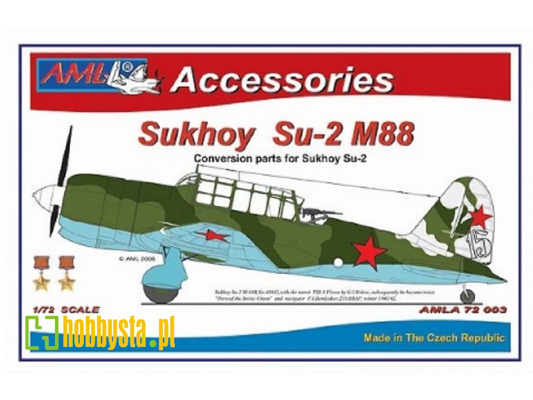 Sukhoi Su-2 M88b - Conversion Set (For Icm Kits) - image 1