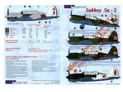 Sukhoi Su-2 M88b - Conversion Set (For Icm Kits) - image 2