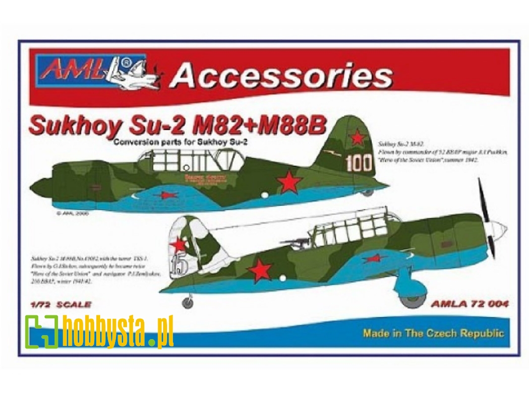 Sukhoi Su-2 M82 And M88b - Conversion Set (For Icm Kits) - image 1 Sukhoi Su-2 M82 And M88b - Conversion Set (For Icm Kits) - image 1