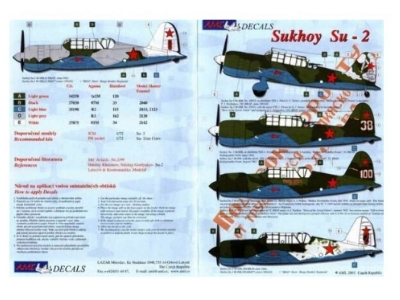 Sukhoi Su-2 M82 And M88b - Conversion Set (For Icm Kits) - image 3