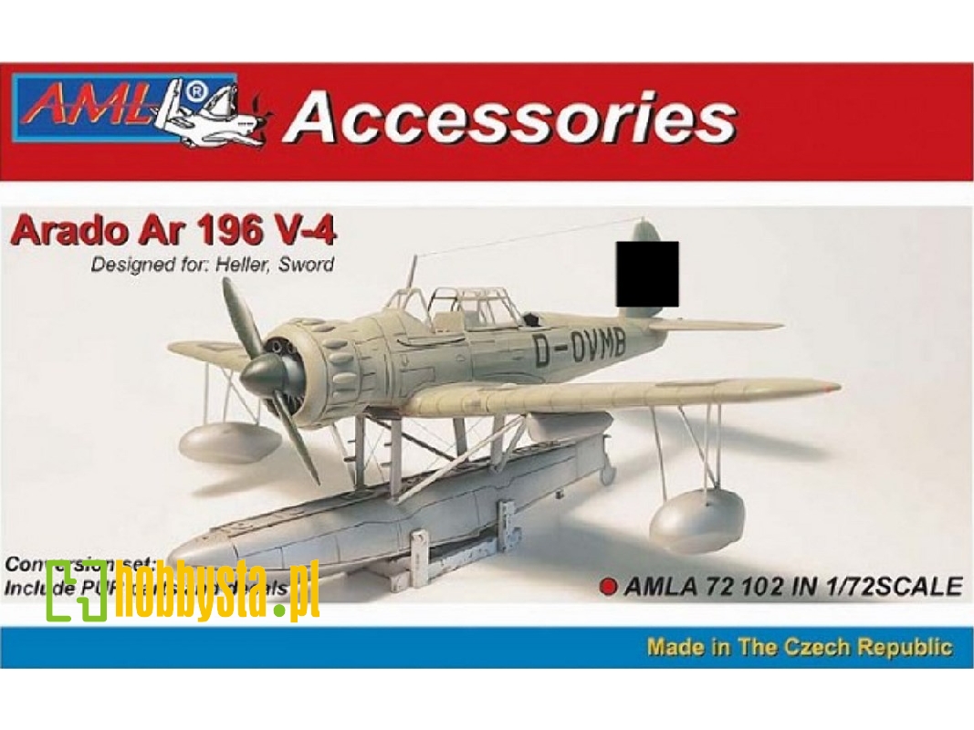Arado Ar 196 V-4 - Conversion Parts (For Heller And Sword Kits) - image 1