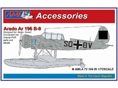 Arado Ar 196 B-0 - Conversion Parts (For Heller And Sword Kits) - image 1