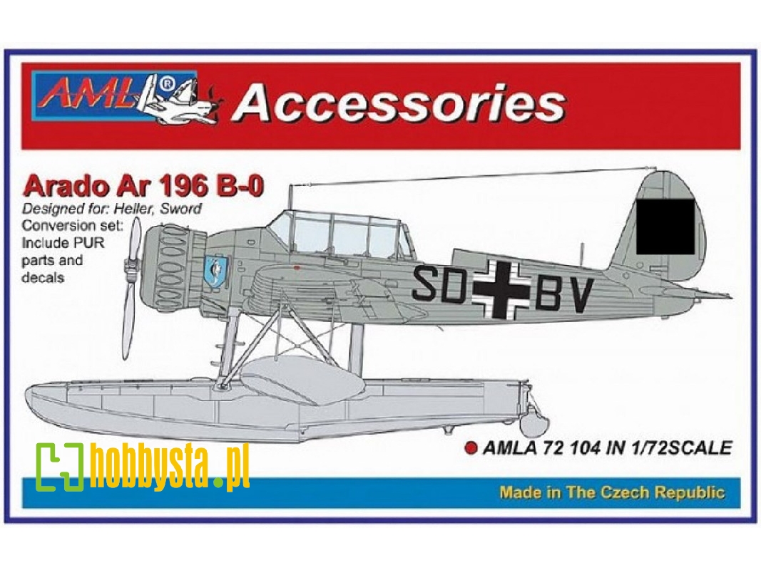 Arado Ar 196 B-0 - Conversion Parts (For Heller And Sword Kits) - image 1