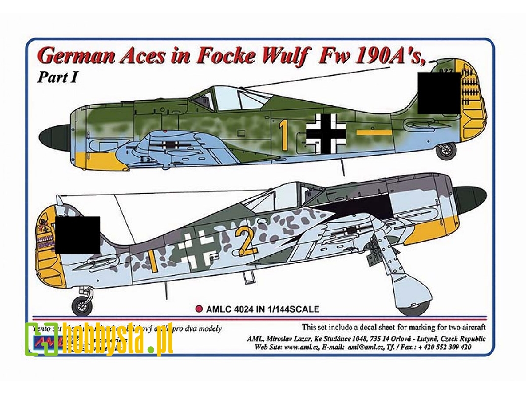 German Aces In Focke-wulf Fw-190 A - Part I - image 1 German Aces In Focke-wulf Fw-190 A - Part I - image 1