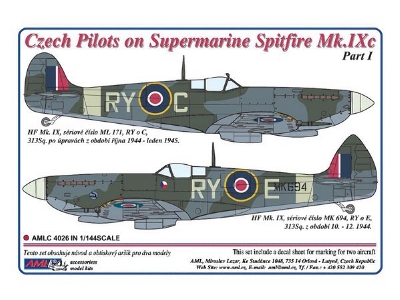 Czech Pilots In Supermarine Spitfire Mk.Ixc - Part I - image 2