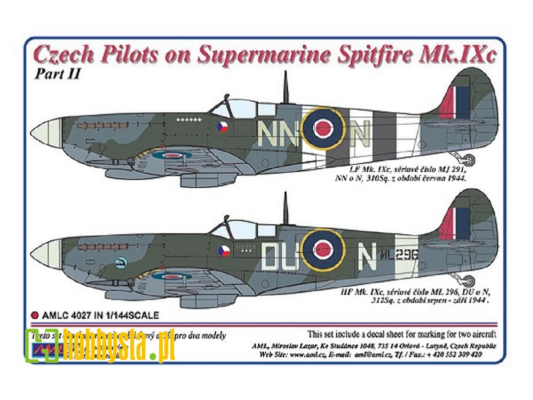 Czech Pilots In Supermarine Spitfire Mk.Ixc - Part Ii - image 1 Czech Pilots In Supermarine Spitfire Mk.Ixc - Part Ii - image 1