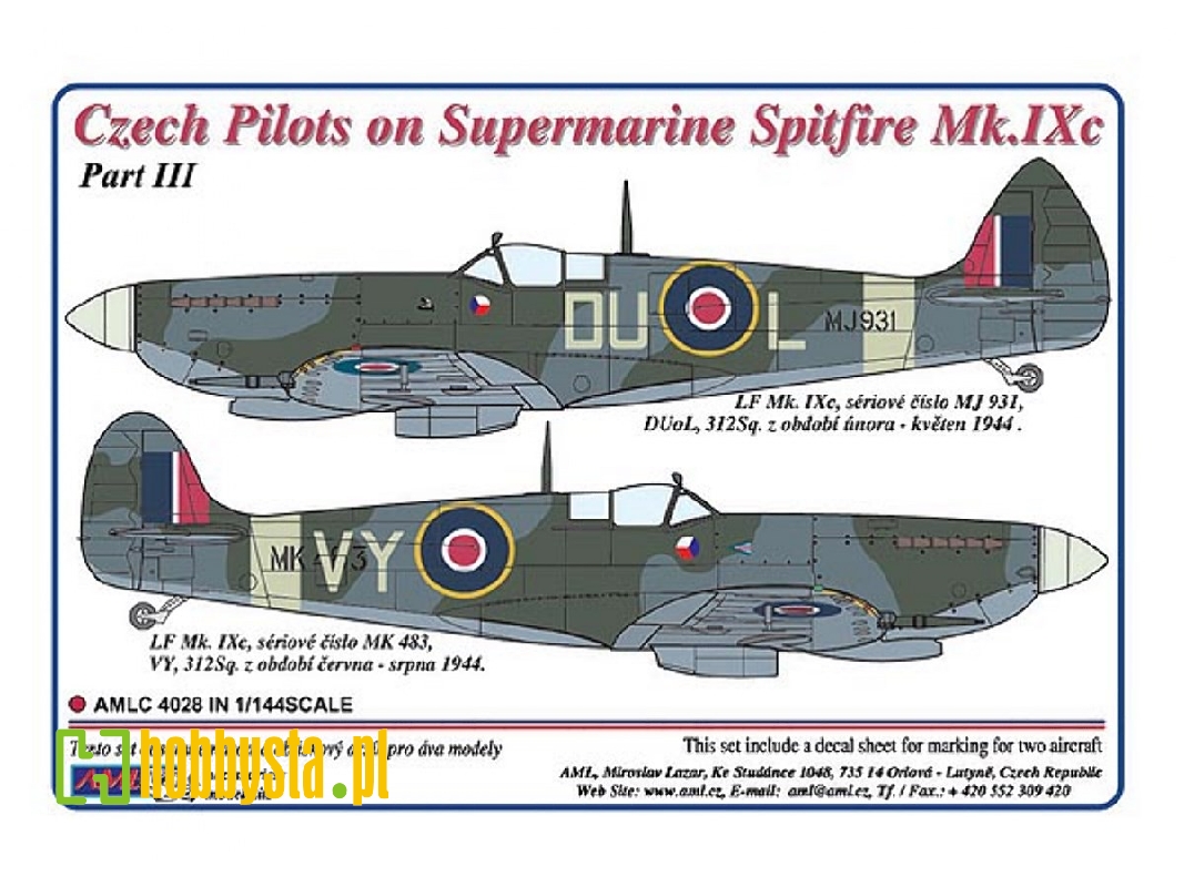 Czech Pilots On Supermarine Spitfire Mk.Ixc - Part Iii - image 1